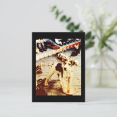 犬と靴 ポストカード (スタンド正面)