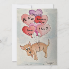 犬と風船 シーズンカード