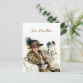 犬と2 ポストカード (スタンド正面)