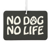 犬なしライフフレッシュナー カーエアーフレッシュナー (裏面)