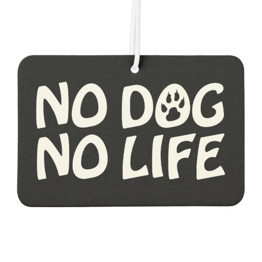 犬なしライフフレッシュナー カーエアーフレッシュナー (裏面)