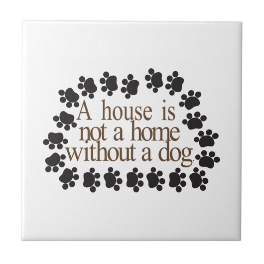 犬なし タイル (正面)