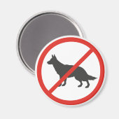 犬なし マグネット (正面/裏面)