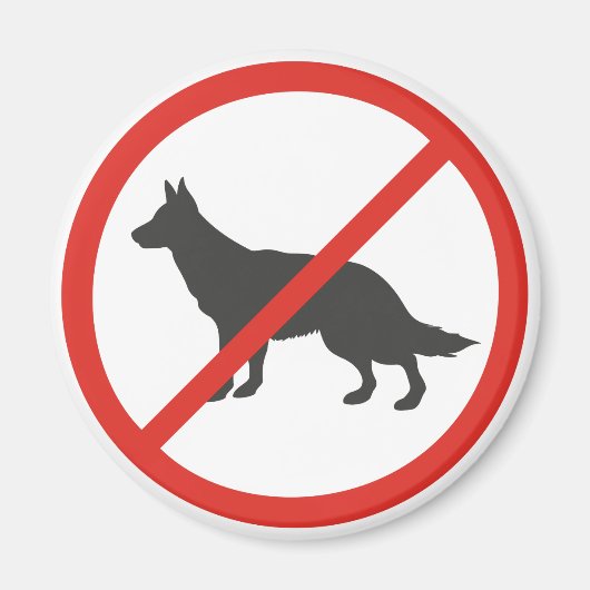 犬なし マグネット (正面)