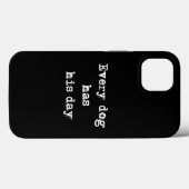 犬には皆死なぬ Case-Mate iPhoneケース (裏面 (横))