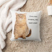 犬には飼い主、猫にはスタッフがいます。 クッション (ブランケット)