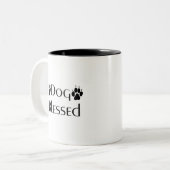 犬によって賛美されるマグ ツートーンマグカップ (正面左)