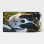 犬によるiPhone/iPhoneケース Case-Mate iPhoneケース (裏面(横))