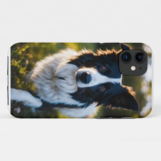 犬によるiPhone/iPhoneケース Case-Mate iPhoneケース (裏面(横))
