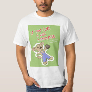犬にブラウニーを与えれば Tシャツ