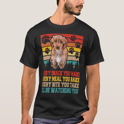 犬にマッチする犬のコックパオ犬の活動 Tシャツ (正面)