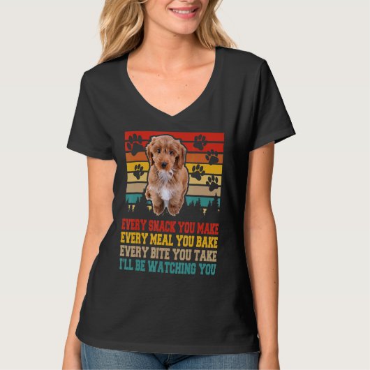 犬にマッチする犬のコックパオ犬の活動 Tシャツ (正面)