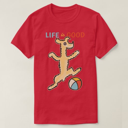 犬に命が預かる Tシャツ (デザイン正面)