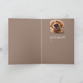 犬に対する鼻の付け方 カード (内部)