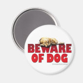 犬に気を付けて… マグネット (正面/裏面)