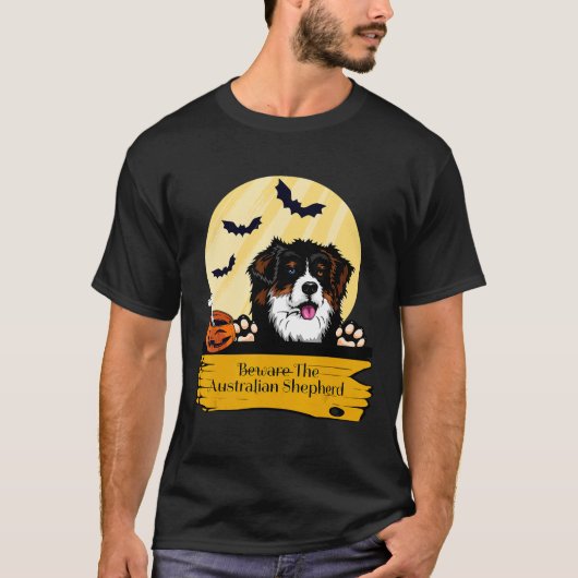 犬に気を付けろ Tシャツ (正面)