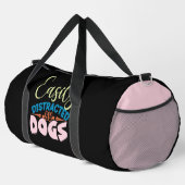 犬に気を取られがち ダッフルバッグ (右コーナー)