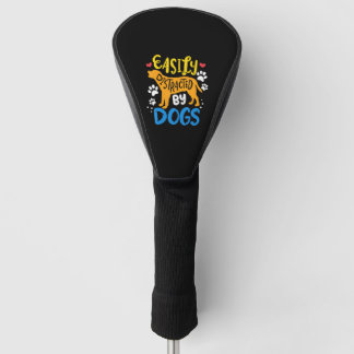 犬に気を取られやすい ゴルフヘッドカバー