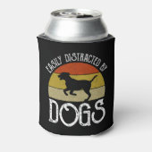 犬に気を取られる 缶クーラー (缶裏面)