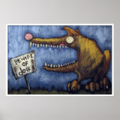 「犬に用心し#1」 ポスター (正面)