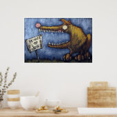 「犬に用心し#1」 ポスター (キッチン)