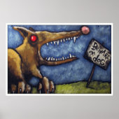 「犬に用心し#2」 ポスター (正面)