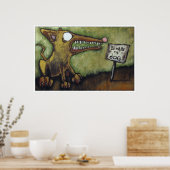 「犬に用心し#4」 ポスター (キッチン)