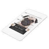 犬に用心 マグネット (左側)