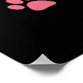 犬に肉親しげに慕いかける ポスター (角)