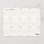 犬に行く愛玩動物獣犬のプレゼント ポストカード (裏面)