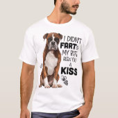 犬のおもしろいボクサー犬ママ犬パパ犬の愛人ギフト Tシャツ (正面)