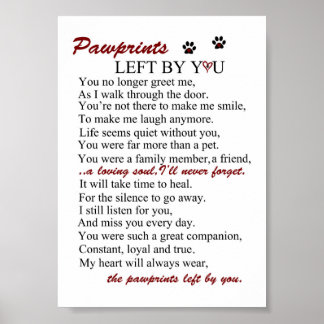 犬のお別れ、永遠に私のハート ポスター