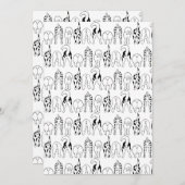 犬のお尻パターン シーズンカード (正面/裏面)