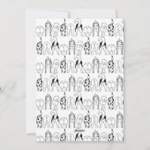 犬のお尻パターン シーズンカード (裏面)