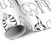 犬のお尻パターン ラッピングペーパー (ロールコーナー)