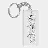 犬のお尻 キーホルダー (正面左)