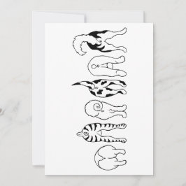 犬のお尻 サンキューカード