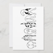 犬のお尻 シーズンカード (正面)