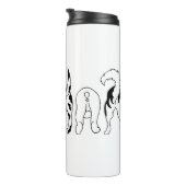 犬のお尻 タンブラー (回転右)