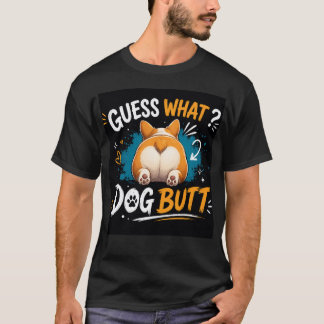 犬のお尻 – 楽しい犬好きの方へ Tシャツ