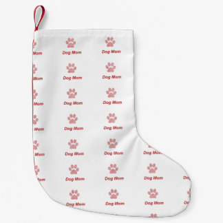 犬のお母さんのクリスマスのストッキング スモールクリスマスストッキング