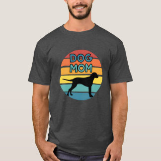 犬のお母さん子犬の愛好家の家族 Tシャツ