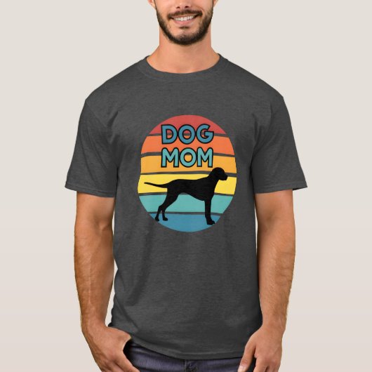 犬のお母さん子犬の愛好家の家族 Tシャツ (正面)