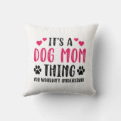 犬のお母さん クッション (裏面)