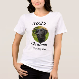 犬のお母さん クリスマス トライブレンドTシャツ