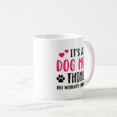 犬のお母さん コーヒーマグカップ (正面右)