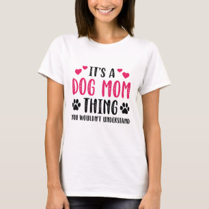 犬のお母さん Tシャツ
