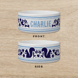 犬のお気に入りのもの青い犬ペット ボウル