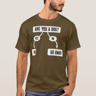 犬のかわいいフローチおもしろいャーか Tシャツ