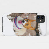 犬のかわいらしデザイン Case-Mate iPhoneケース (裏面(横))